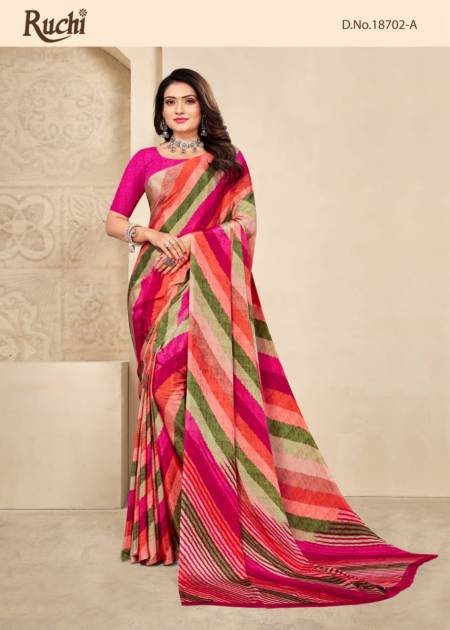 Vivanta Silk 19 By Ruchi Printed Daily Wear Sarees Catalog
